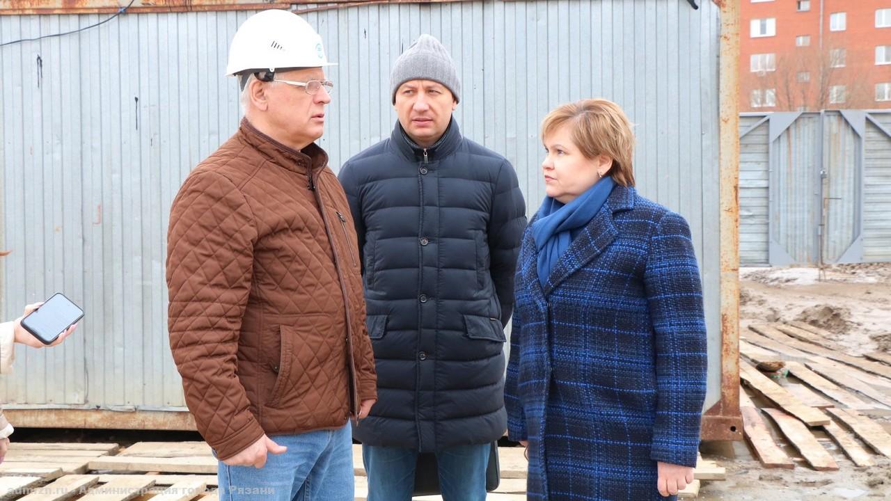 Продолжается строительство детского сада в микрорайоне Кальное.